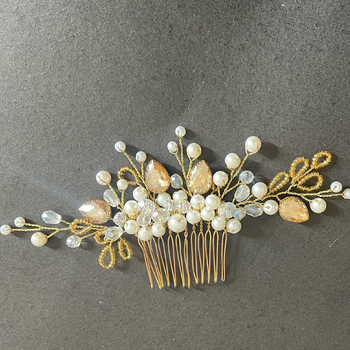 Elegant Headpiece with Comb 022