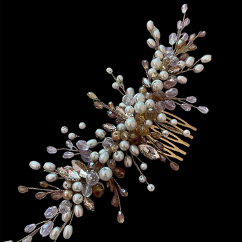 Elegant Headpiece with Comb